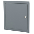 Elmdor Dry Wall Access Door, 18x18, Prime Coat W/ Cylinder Lock DW18X18PC-CL